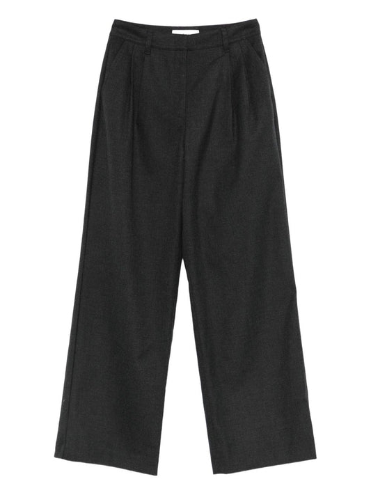 Dunst Grey Trousers — Effortless Elegance for Women