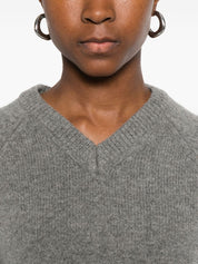 Dunst Grey Sweater for Women