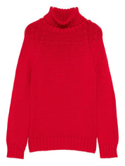 Base Red Sweater for Women