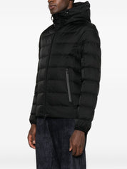 Emporio Armani Black Coat for Men