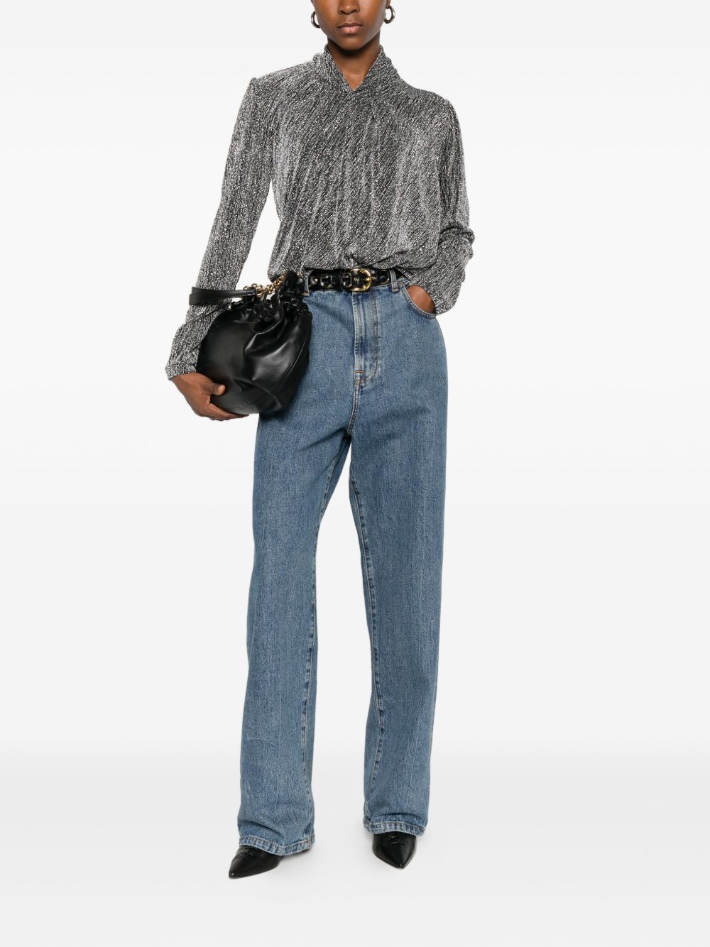 Iro Silver Women's Shirt