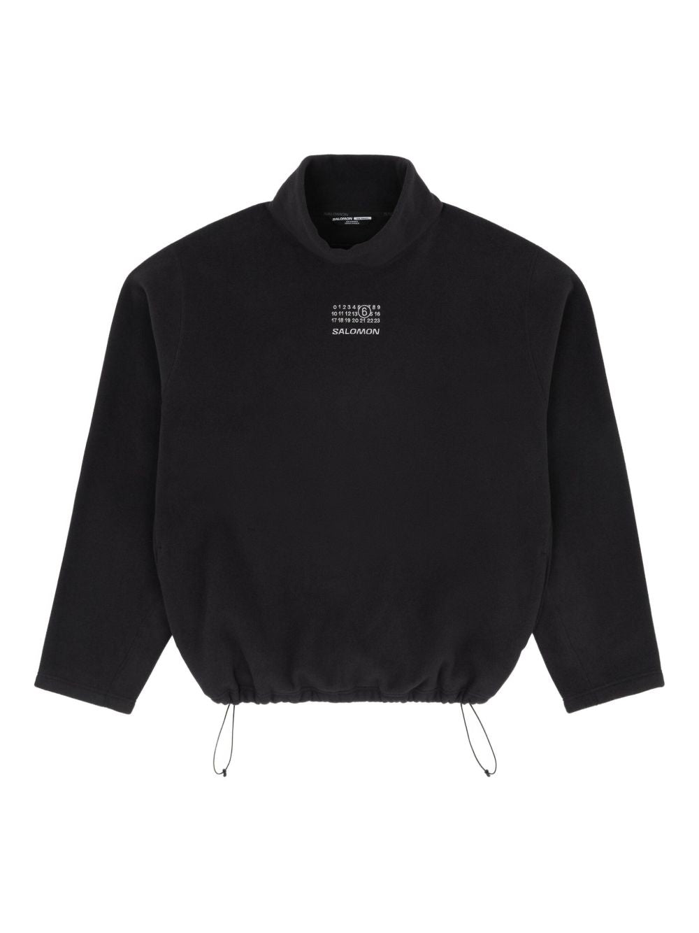 MM6 Maison Margiela Black Wool Sweater