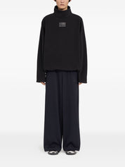 MM6 Maison Margiela Black Wool Sweater