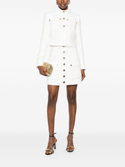 Elisabetta Franchi Ivory Jacket for Women