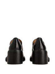 Tod's Black Leather Moccasins for Women