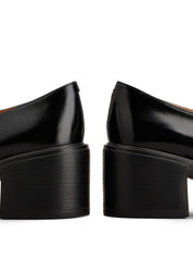 Tod's Black Leather Moccasins for Women