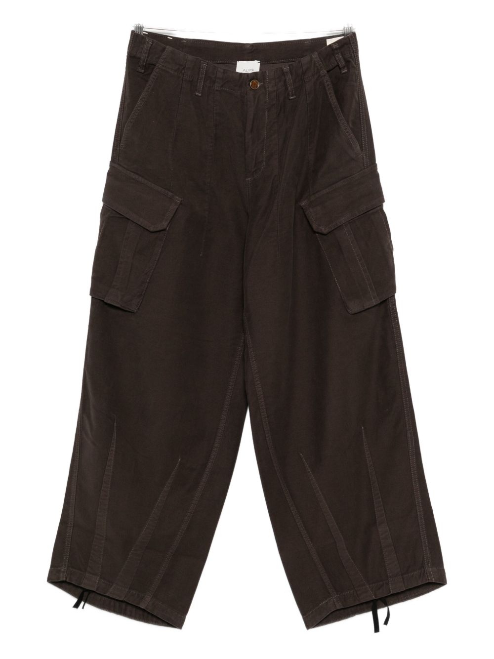 Alysi Grey Wool Trousers: Effortless Elegance Redefined