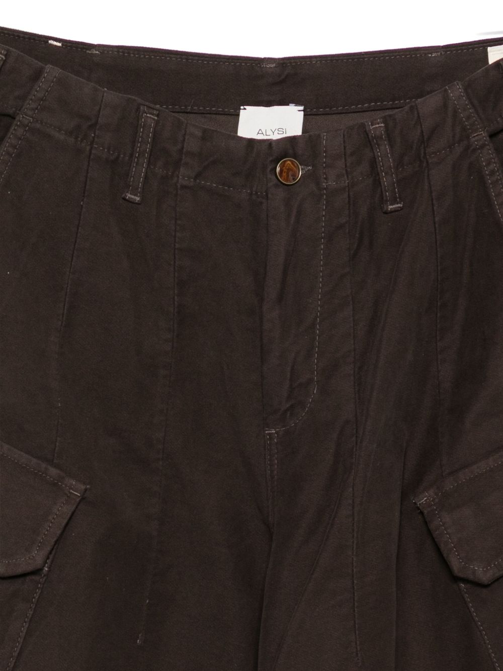 Alysi Trousers in Grey Wool