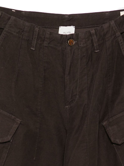 Alysi Grey Wool Trousers: Effortless Elegance Redefined