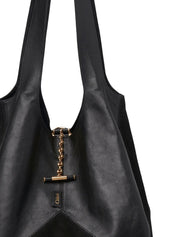 Chloé Shopper Bag in Black Leather
