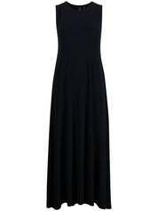 Norma Kamali Blue Sleeveless Long Dress