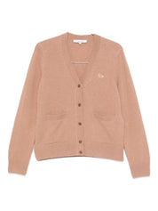Maison Kitsuné Camel Wool Sweater