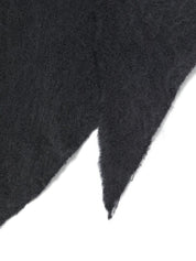 Faliero Sarti Grey Wool Scarf