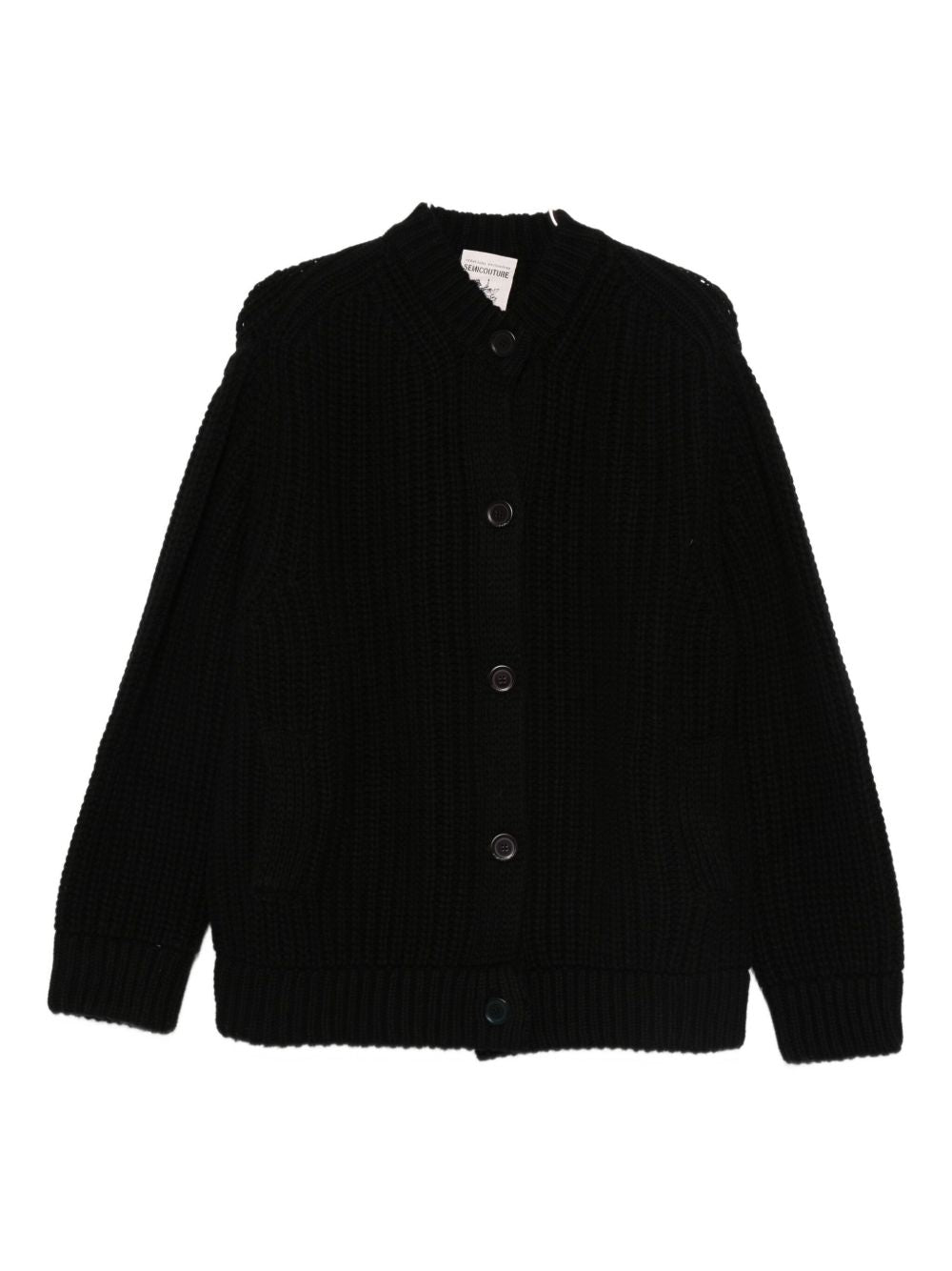 Semicouture Black Wool Sweater