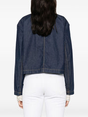 Maison Kitsuné Blue Coat for Women