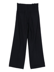 Semicouture Blue Trousers
