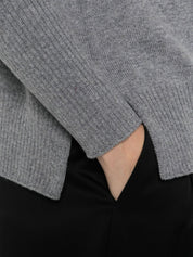 Base Grey Sweater for Women