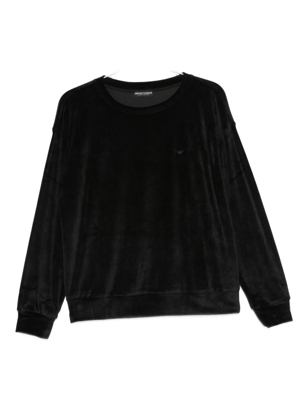 Emporio Armani Black Wool Sweater