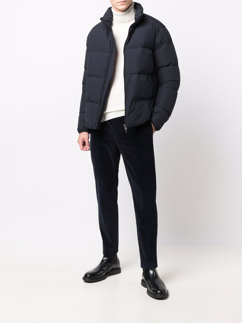 Emporio Armani Blue Men's Coat
