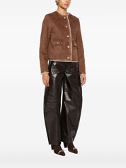 Semicouture Brown Women's Jacket