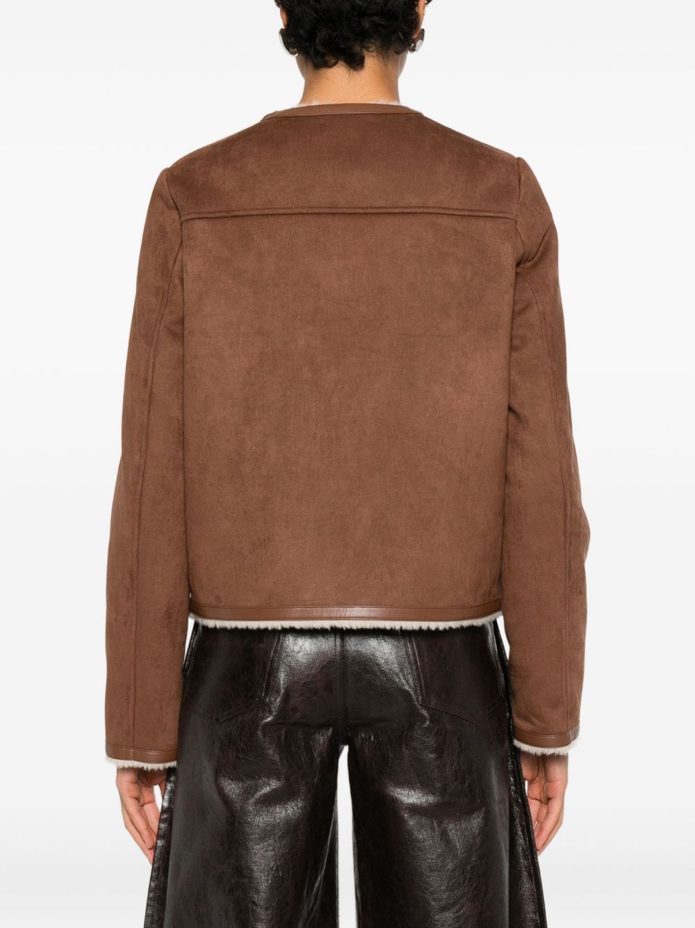 Semicouture Brown Women's Jacket