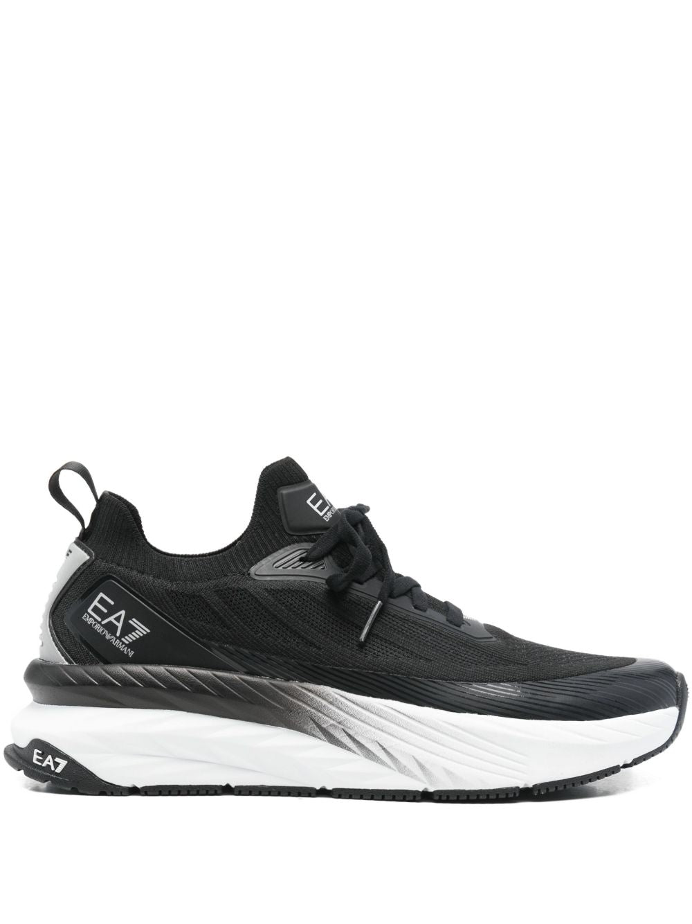 EA7 Black Sneakers for Men