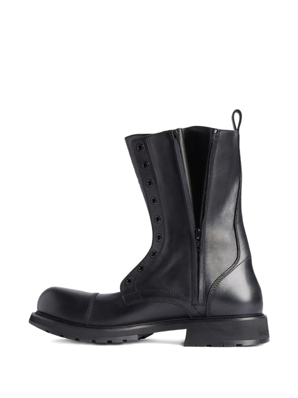 Balenciaga Black Leather Boots