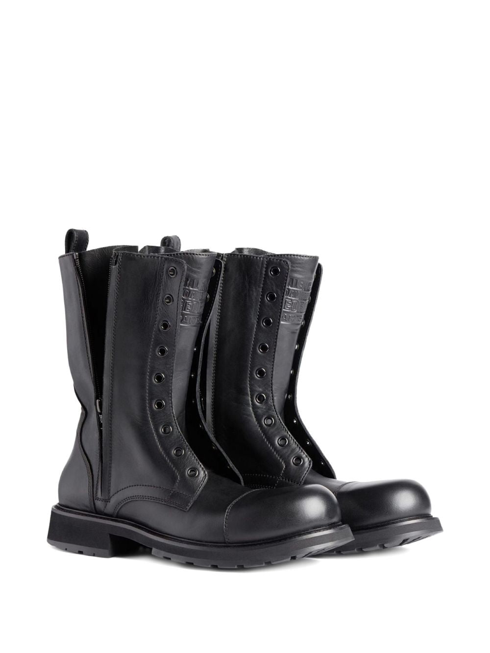 Balenciaga Black Leather Boots