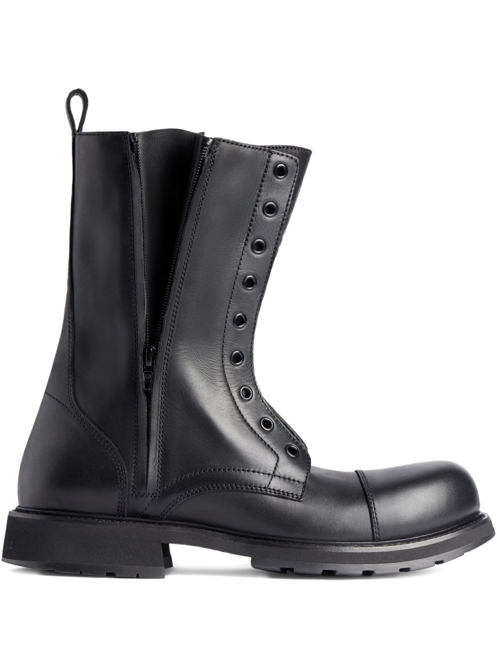 Balenciaga Black Leather Boots