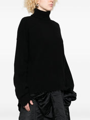 Uma Wang Sweaters Black cashmere turtleneck