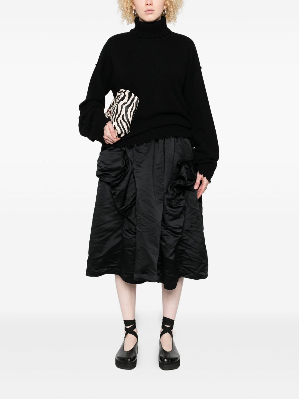 Uma Wang Sweaters Black cashmere turtleneck