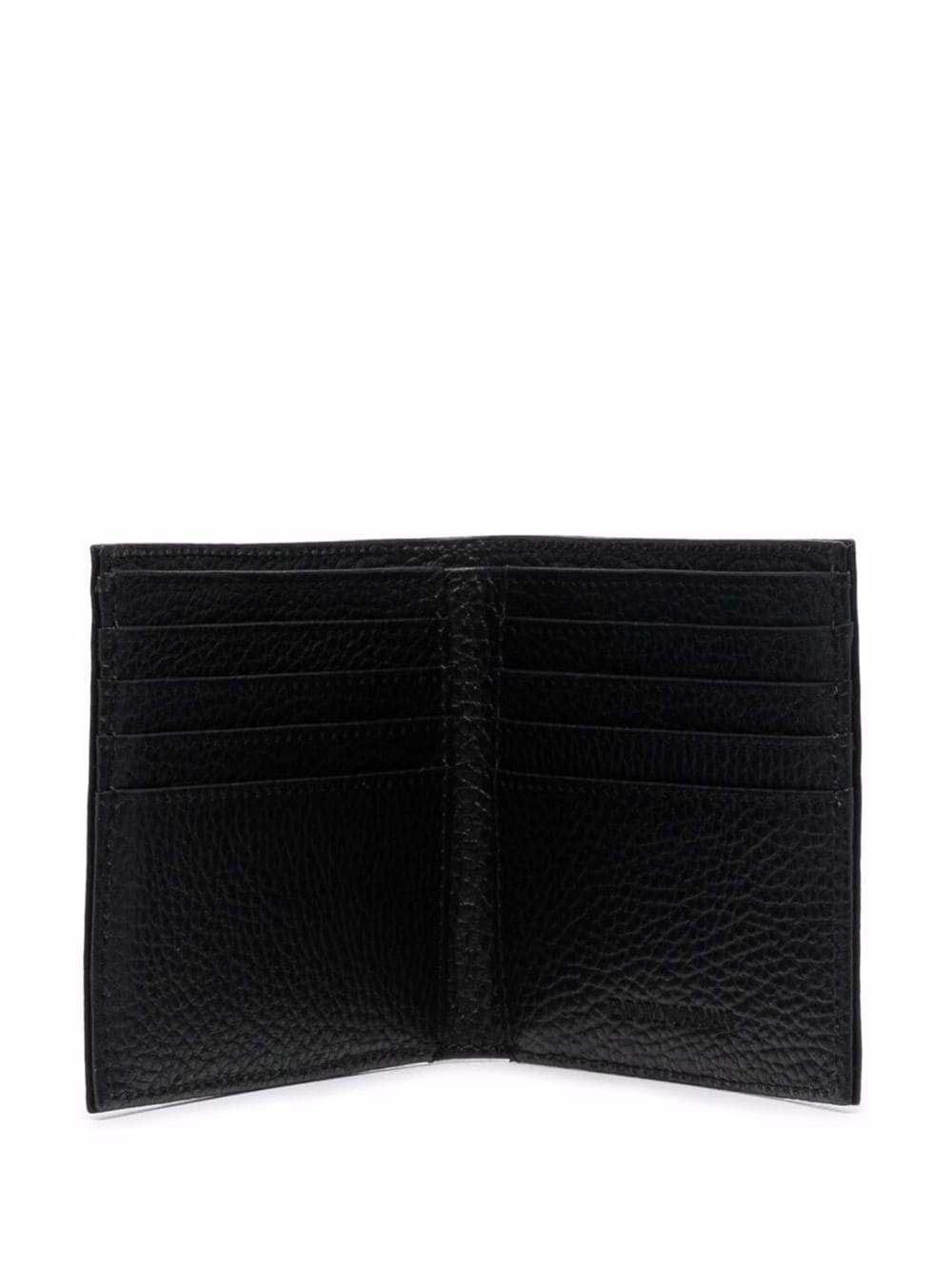 Emporio Armani Black Leather Wallet
