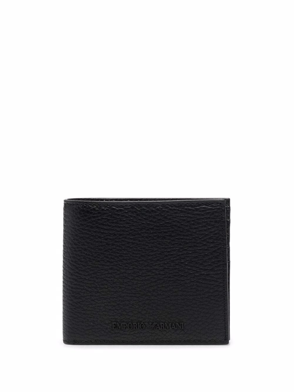 Emporio Armani Black Leather Wallet