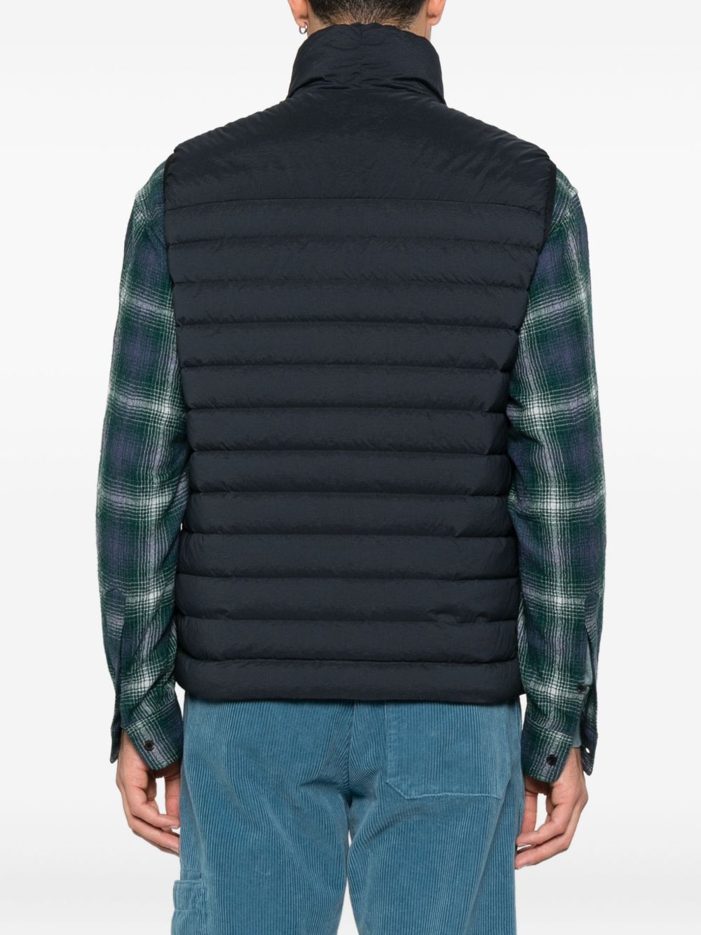 Stone Island Blue Men's Vest