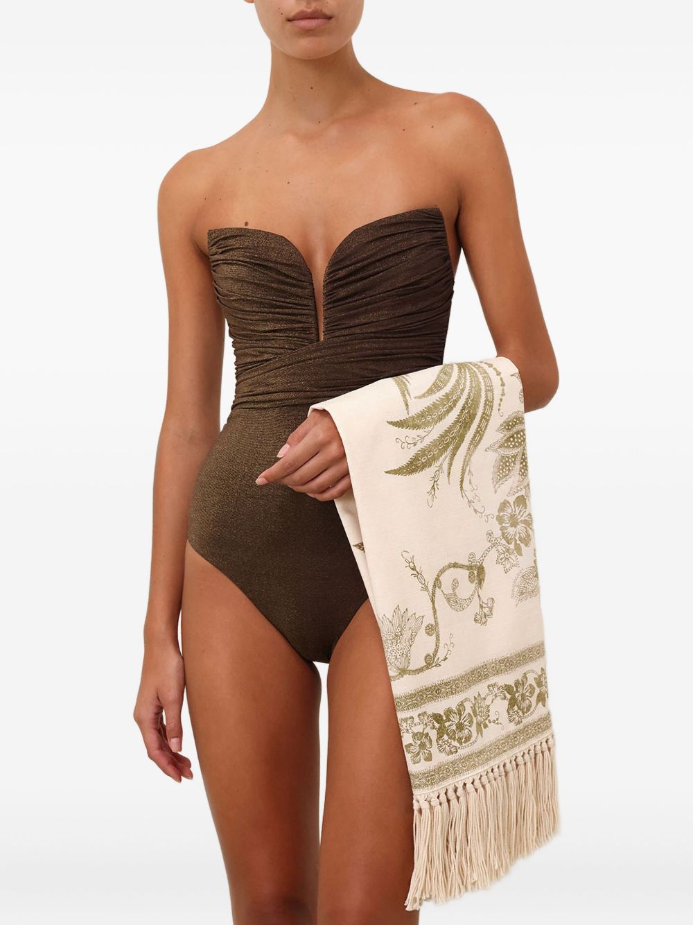 Zimmermann Sea Beige Beachwear