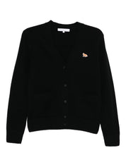 Maison Kitsuné Black Wool Sweater
