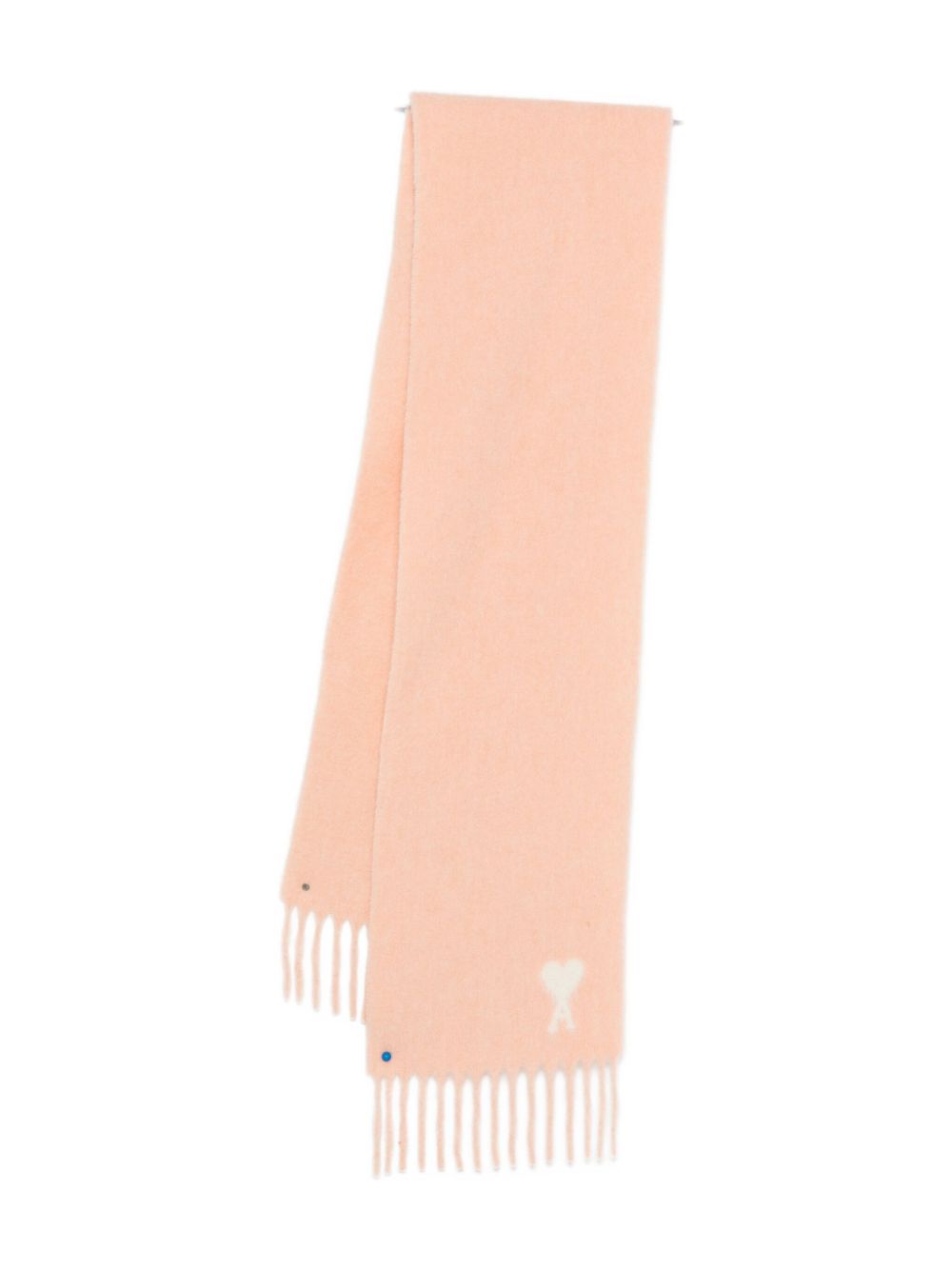 Ami Paris Powder Wool Scarf