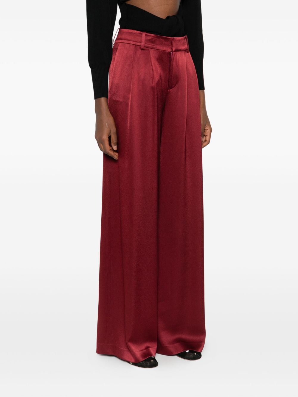Alice + Olivia Bordeaux Trousers