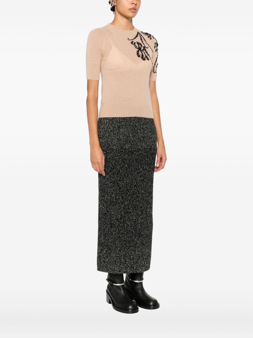 Ermanno Scervino Beige T-Shirt for Women