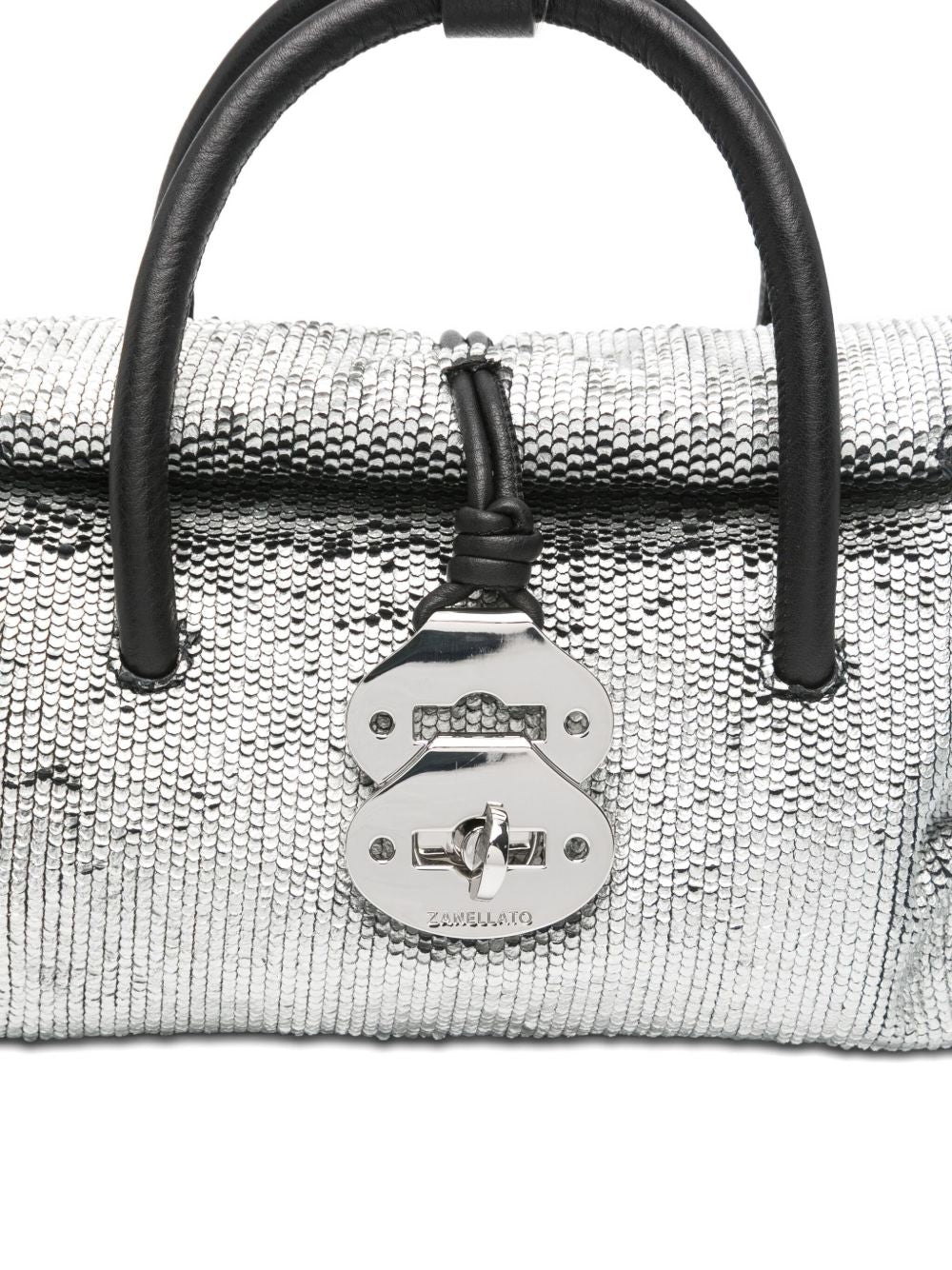Zanellato Capsule Silver Handbag — Dotta CBI Baby Leather