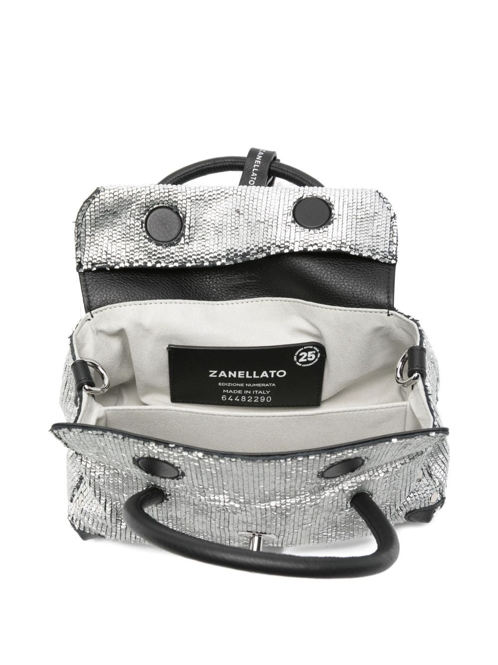 Zanellato Capsule Silver Handbag — Dotta CBI Baby Leather