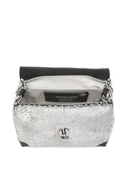 Zanellato Postina CBI Baby Leather Handbag — Silver