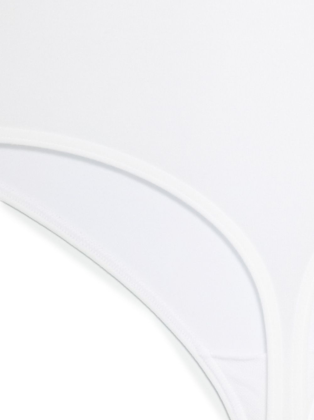 Wolford Top White — High‑Neck Sleeveless Topwear