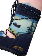 MOON BOOT X GUEST IN RESIDENCE Blue Snow Boots