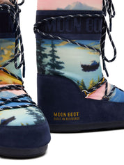 MOON BOOT X GUEST IN RESIDENCE Blue Snow Boots