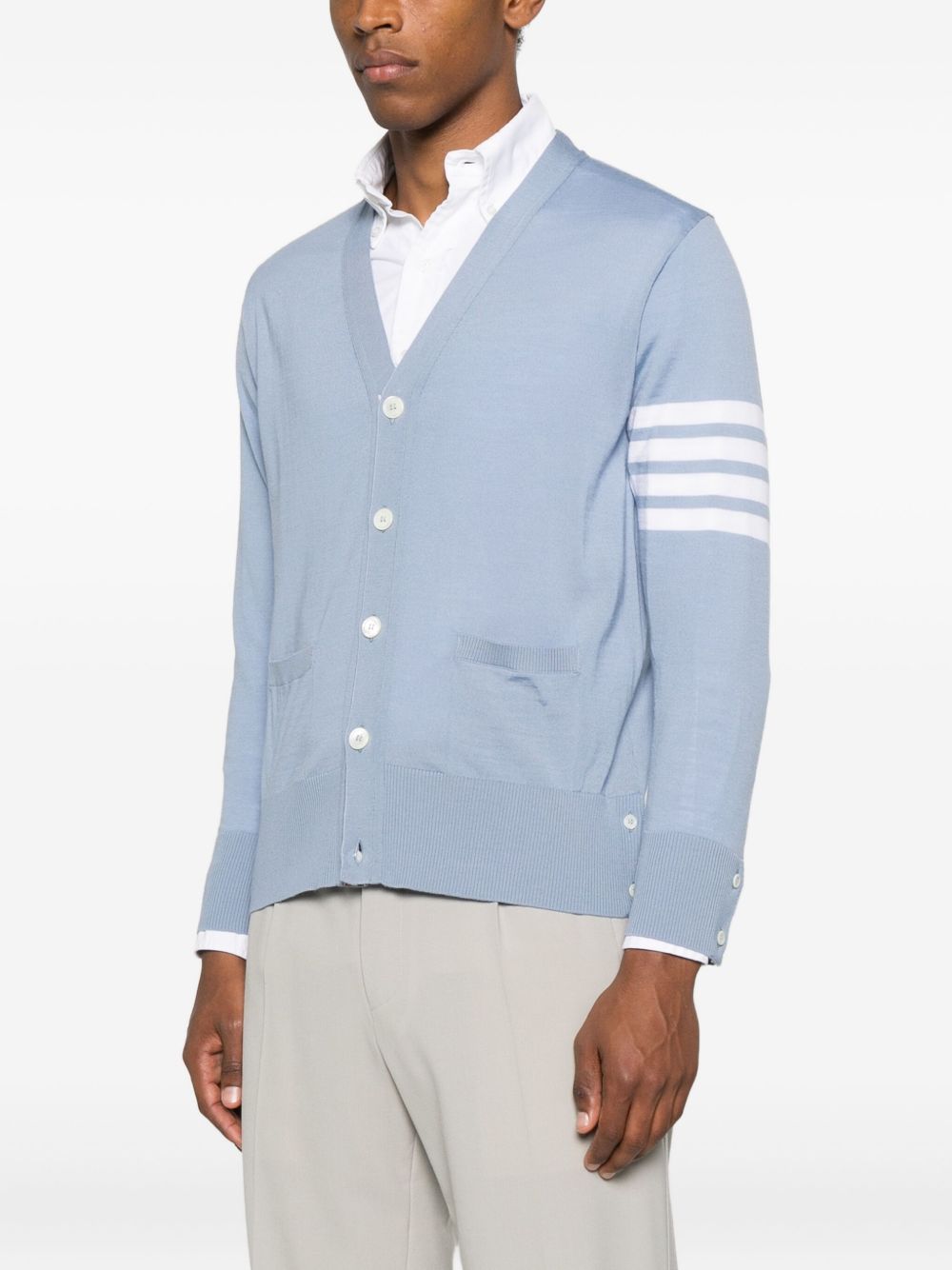 Thom Browne Sweaters Clear Blue