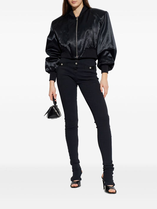 The Attico Coats Black — Luxury Women’s Jacket