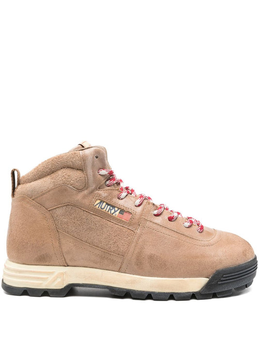 AUTRY Leather Brown Boots — Timeless Men’s Leather Boots