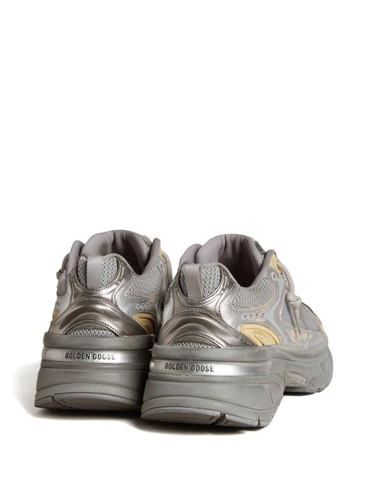 Golden Goose Lightstar Sneakers — Silver Men’s Sneakers