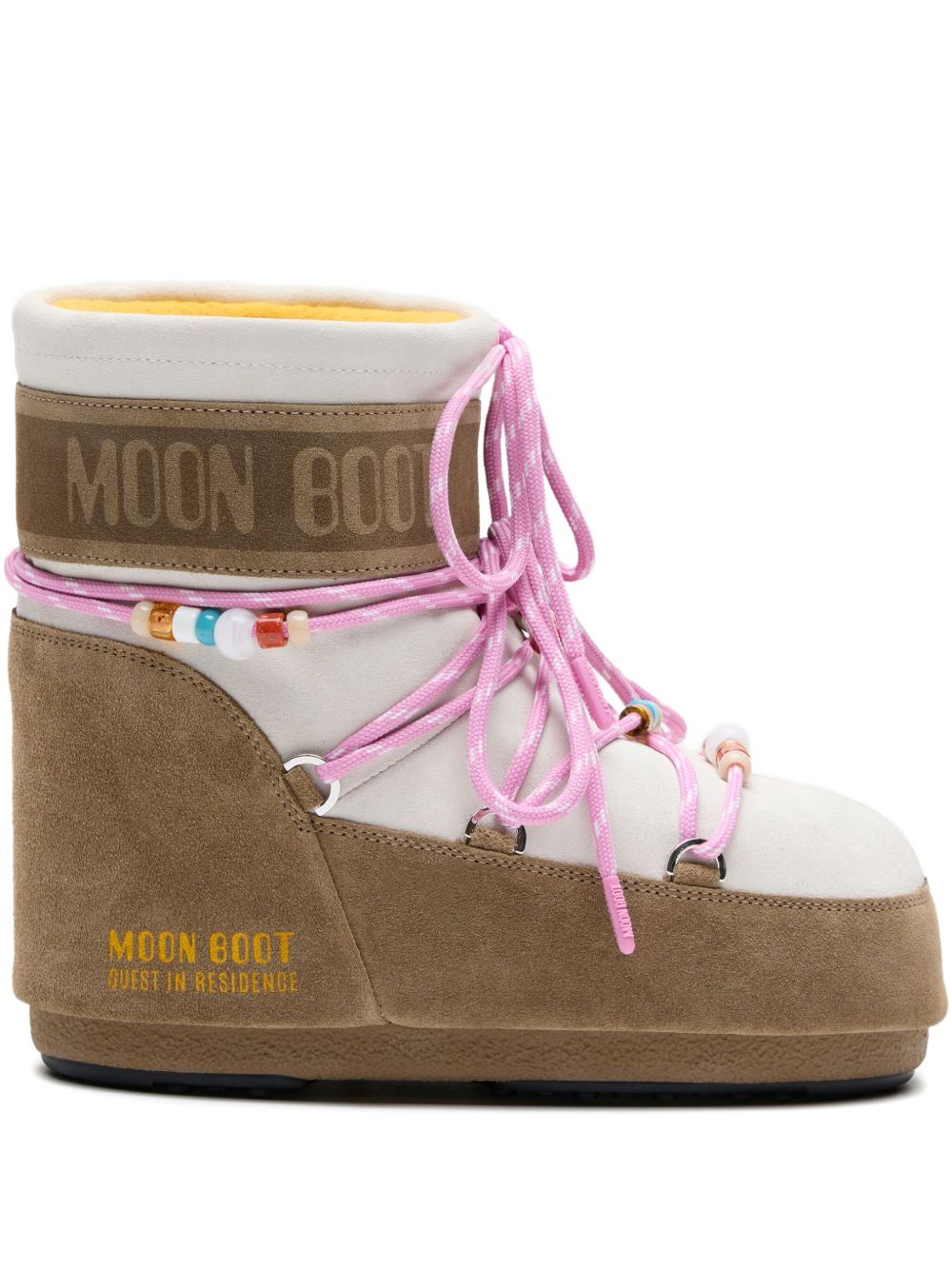 MOON BOOT X GUEST IN RESIDENCE Beige Boots — Icon Low